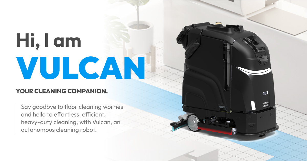 Heavy-Duty Cleaning Robot, Vulcan