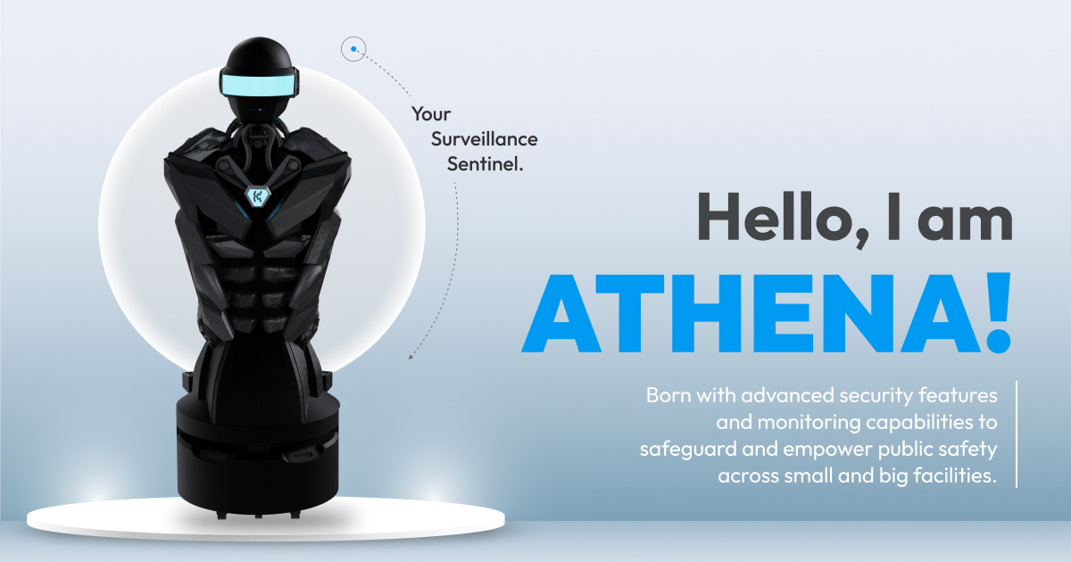 AI-Powered Surveillance Robot, Athena